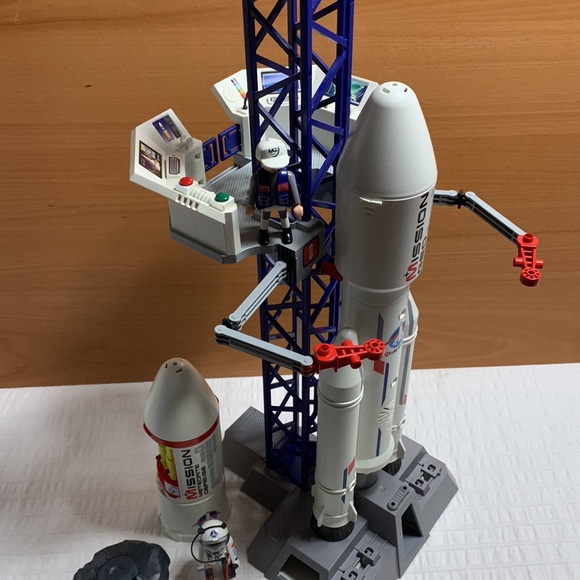 Mission Geo Rocket Launch Pad 6195 & Mission Meteorite Defense 6197 by P… - Picture 15 of 17